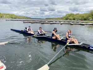The NFA Crew Team raced at the NYS Scholastic Rowing Championships, or “States.”