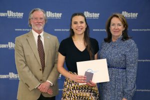 Rachael Pompeii, Assistant Professor of Developmental English, English, Languages, & Philosophy received the Chancellor’s  Award for Excellence in Teaching. 