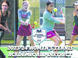 The Vassar College Women’s Tennis team had four student-athletes recognized for their work both on and off the court last Tuesday afternoon.