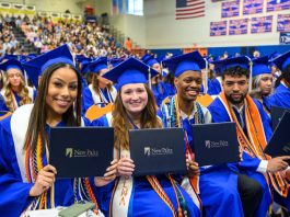 SUNY New Paltz hosted Undergraduate and Graduate Commencement Ceremonies on May 17, 18 and 19, 2024, in a well-deserved celebration for students earning their bachelor’s and master’s degrees.