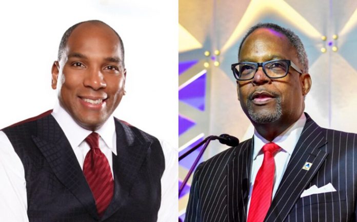 Earl G. Graves, Jr.​​​​​​​​, Black Enterprise president/CEO, and Michael C. Hyter, Executive Leadership Council, president/CEO.