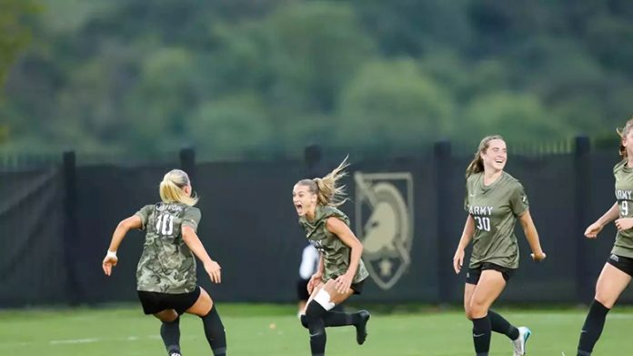 Army West Point women’s soccer earned their first service academy victory of the year in a 2-1 victory over the Air Force.