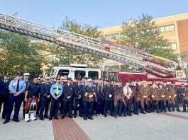 On Monday evening, July 28, Ulster County Fire Services held a graduation ceremony at SUNY New Paltz.