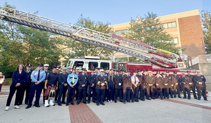 On Monday evening, July 28, Ulster County Fire Services held a graduation ceremony at SUNY New Paltz.