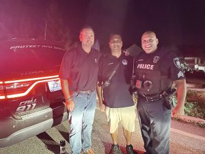 Gas leak, Town of Woodbury.