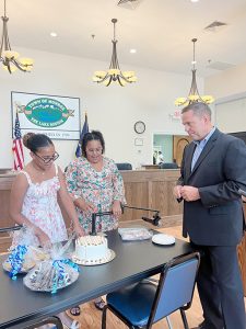 Orange County Executive Steven M. Neuhaus has named Monroe-Woodbury Middle School eighth grade twins Hailee and Madison Lendor as the County’s Citizens of the Month for August.