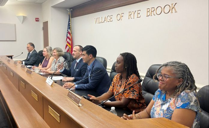 Frustrated residents assembled to express their anger over Con Edison's soaring delivery charges during the Westchester County Board of Legislators' fifth Con Edison Public Input Session.