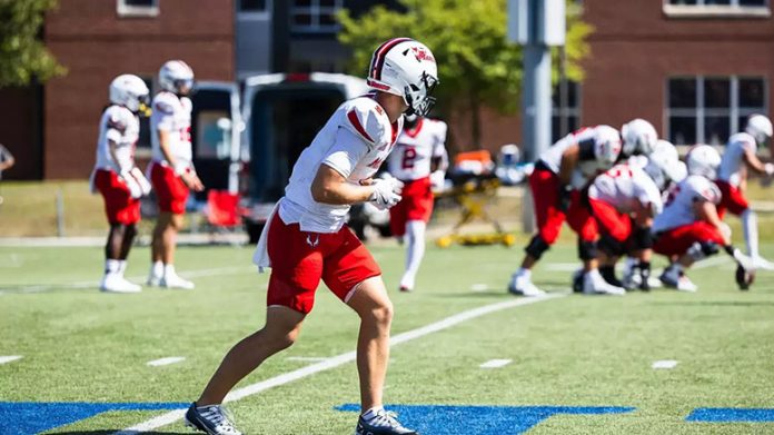 The Marist University football team fell at Butler, 31-28, in the Pioneer Football League opener for both teams. Photo: Ella McGrath