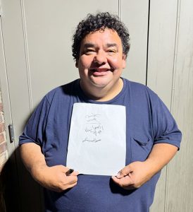 Luis Antonio, a super fan, who returned after last year’s shows waited outside near the dressing room entrances just to snap photos and secure autographs with the Stylistics and Manhattans.