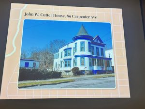 The John W. Cutter House was one of the images displayed during Thursday’s “A Place to Call Home” presentation, detailing the rich, historic past contained in neighborhoods of Newburgh’s South Side.