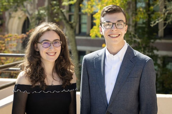 The City School District of New Rochelle has named Cory Seelenfreund as Valedictorian and Scarlett Hartzman as Salutatorian for the Class of 2026.