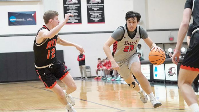 Max Frei delivered 14-points, seven boards and went 7-of-10 from the line. Photo: Reina Hoffman