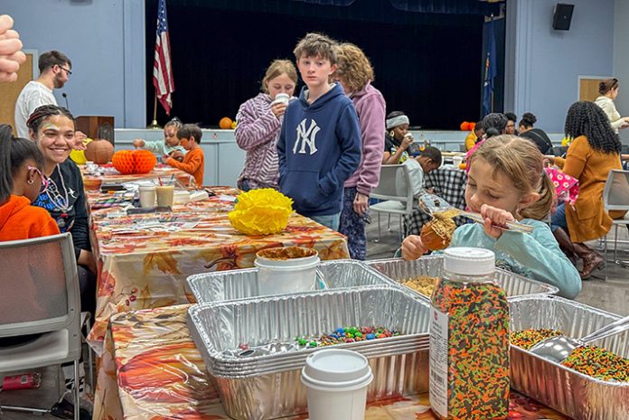 Mount Saint Mary College’s Fluet Family Auditorium in Hudson Hall was buzzing with autumnal cheer on Sunday, November 2, at the annual Fall Fest. Photo: Ashley Collazo