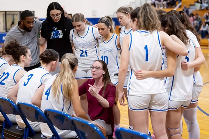 The Mount Saint Mary College women's basketball team fell in its home opener against SUNY Brockport.