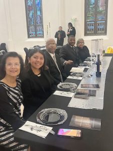 Some of the many people honored at Saturday’s M.A.R.C.S. Friends Inc. 5 Years of Impact Black Tie Gala enjoy the festivities.