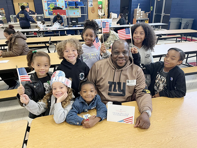 VEts Gardnertown Leadership Academy proudly celebrated Veterans Day with a heartfelt ceremony.