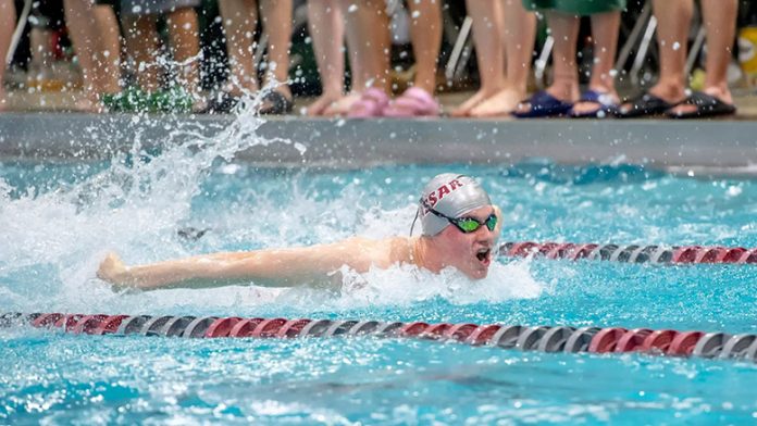 Kieran Lakhan wins three events against Engineers. Photo: Carlisle Stockton
