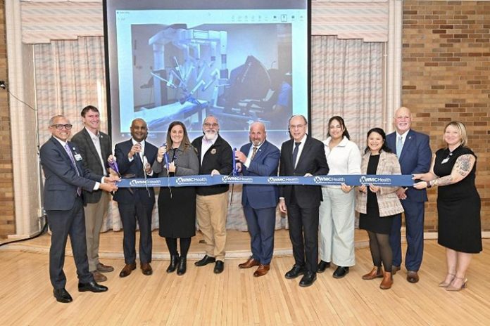 Westchester Medical Center Health Network (WMCHealth) and HealthAlliance Hospital celebrated the arrival of the first da Vinci robotic surgical system to Ulster County.