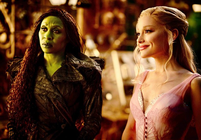 Cynthia Erivo and Arianna Grande in Wicked: For Good.
