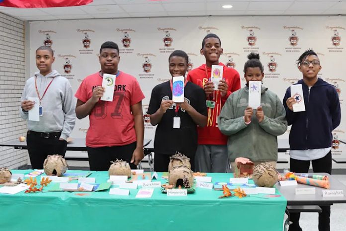 ACE students at Mount Vernon High School celebrated Native American Heritage Month through a hands-on cultural exploration project.