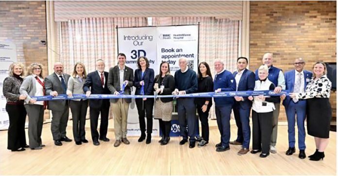 HealthAlliance Hospital, a member of the Westchester Medical Center Health Network (WMCHealth), on December 16th celebrated a significant advancement in women’s healthcare in Ulster County and the Greater Hudson Valley with the addition of advanced Hologic 3D Mammography™ technology at its Kingston campus.