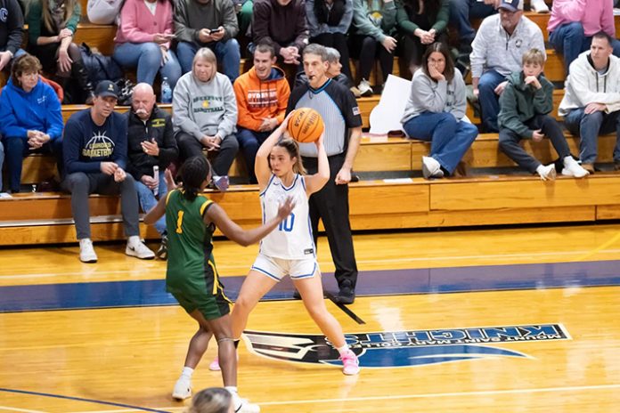Gabby Ziegenbalg: Season-high 17 points. Photo: Lee Ferris