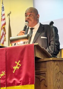 CMF Vice President Pastor Milton Stubbs recognized special guests and dignitaries in attendance at the 58th Annual Rev. Dr. Martin Luther King, Jr. Celebration.