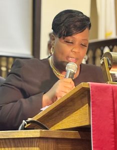 Scripture reading was presented by Pastor Vanessa Lesane at the 58th Annual Rev. Dr. Martin Luther King, Jr. Celebration.