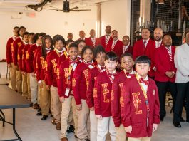 The Poughkeepsie Alumni Chapter of Kappa Alpha Psi Fraternity, Incorporated proudly welcomed twenty-four young men into its Kappa League youth development program.