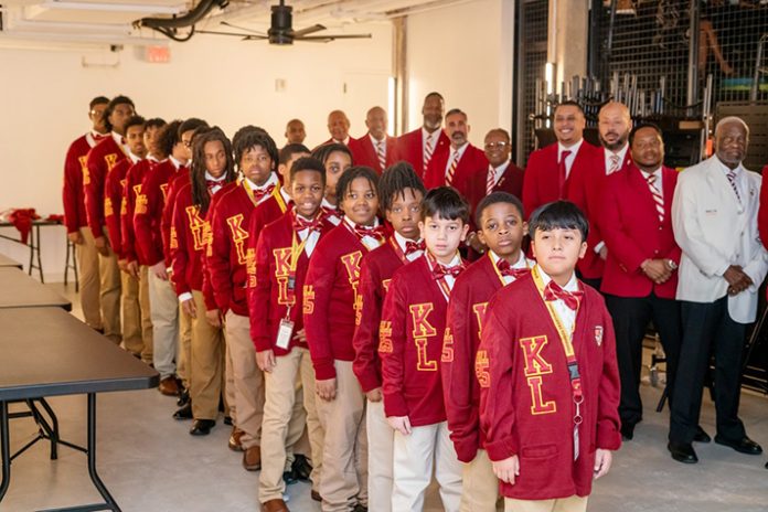 The Poughkeepsie Alumni Chapter of Kappa Alpha Psi Fraternity, Incorporated proudly welcomed twenty-four young men into its Kappa League youth development program.