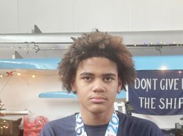 San Miguel Academy eighth-grade oarsman Micah Fisher captured the gold medal.