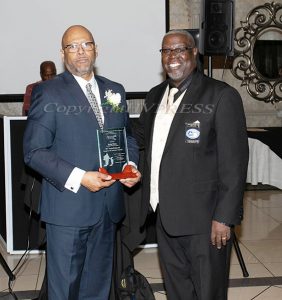 Kevin White received the Major General Irene Trowell-Harris Legacy of Service Award during the 28th Annual Tuition Assistance Awards Celebration of the Major General Irene Trowell-Harris Chapter of the Tuskegee Airmen that was held on Saturday, February 7, 2026. Hudson Valley Press/CHUCK STEWART, JR.