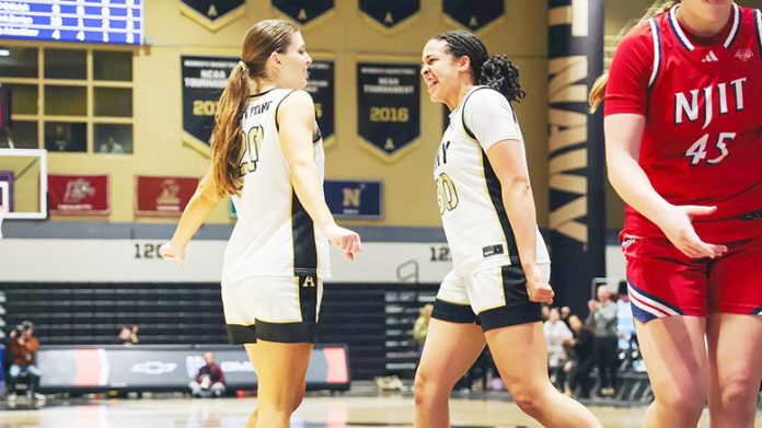 The Army West Point women's basketball team put together its biggest comeback of the season to defeat NJIT, 59-52.