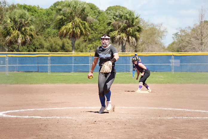 The Mount Saint Mary College softball team won both of its first two games of The Spring Games Invitational against Carlow University and Penn State Berks. Photo: Karina Graziani
