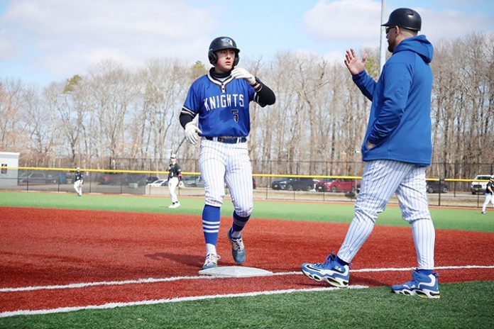 Stephen Volk was a career-best 4 for 5 on the day to go along with four RBIs. Photo: Bob Houk