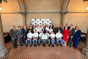 NYS Legislators and West Point cadets and leadership.