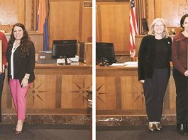 The Westchester County Board of Legislators recognized Women’s History Month with a ceremony honoring two inspirational community leaders: Caitlin Kirklin, and New Dawn Family Resource Center.