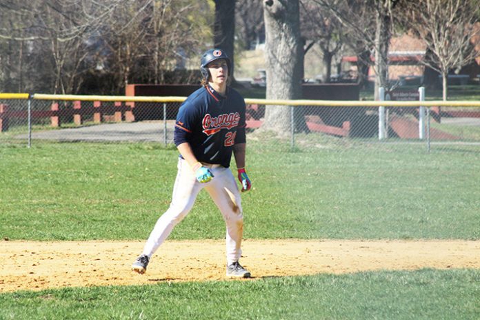 The SUNY Orange baseball team fell to Westchester Community College 13-4 on Thursday, April 23.