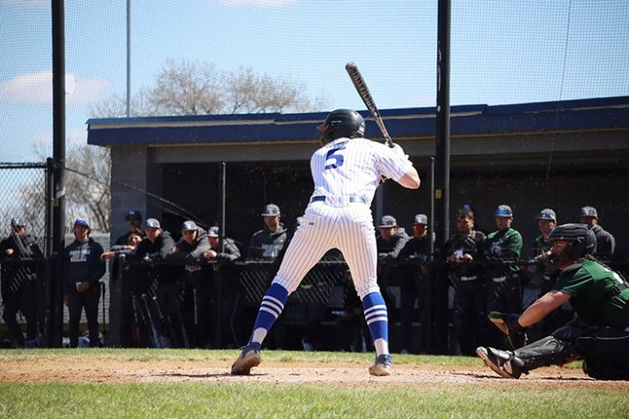 Stephen Volk went 4 for 6, that included 4 RBIs, 4 runs, 3 doubles, and 1 home run. Photo: Bob Houk