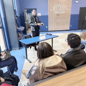 Eight recent Poughkeepsie High School graduates returned to the school last month to speak with current students about what to expect from college and life in general post-graduation.