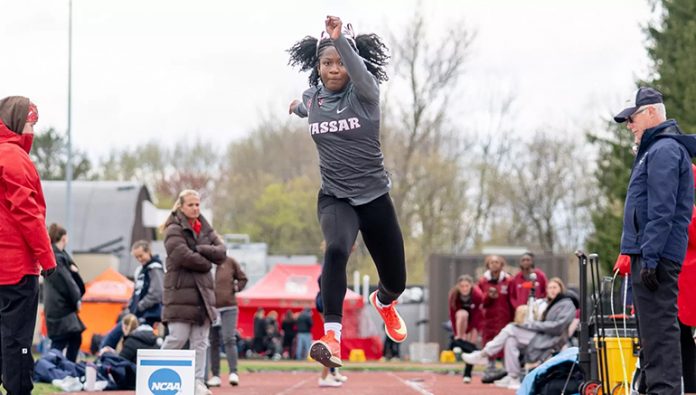 Senior Jahmilia Dennis won her second straight AARTFC triple jump title and broke her own school record mark to place fifth nationally in Division III this season.