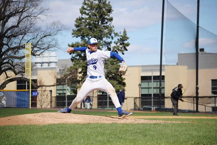 Michael Pisseri 7.0 innings pitched, 5 strikeouts, 1 hit, 0 runs. Photo: Bob Houk