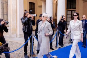 Meryl Streep and Anne Hathaway in The Devil Wears Prada 2. Photo: Macall Polay