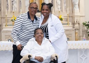 Mount Saint Mary College holds the spring White Coat Ceremony in the Dominican Center Chapel on May 8, 2026. Photo: Lee Ferris