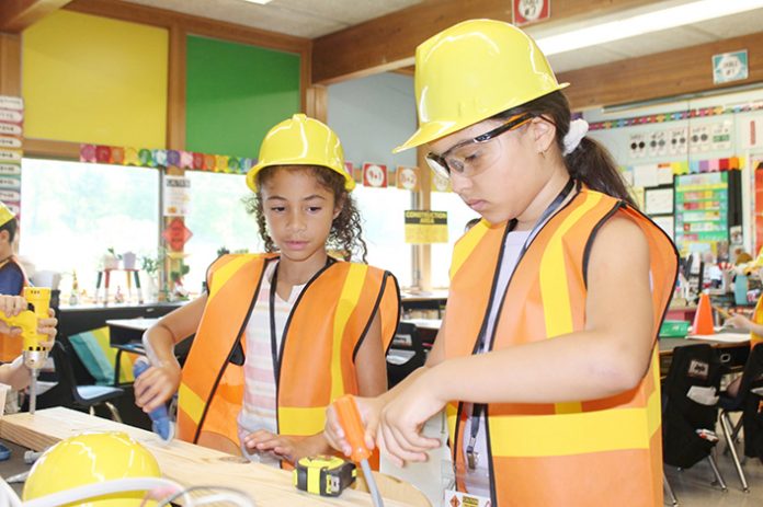 Grade 2 students in Dana Fitzgerald's class at Robert Graves Elementary School had an amazing Construction Day.