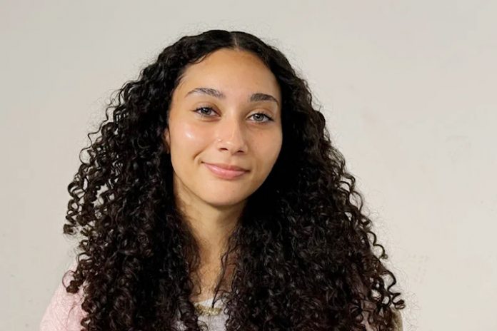 Mount Vernon High School valedictorian Mizzen Bajramoski.