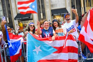 The 69th Puerto Rican Day Parade celebrated the one million Puerto Ricans who call New York State home. Photo: Susan Watts