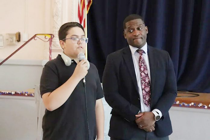 Young Scholars in grades sixth through eighth, along with their fathers and fatherly figures, congregated in the auditorium at Pennington School for the third annual Gentlemen’s Brunch.