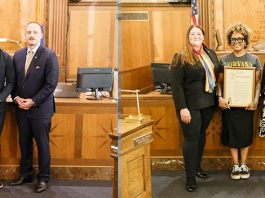The Westchester County Board of Legislators celebrated LGBTQ+ Pride Month on Monday evening with a ceremony to honor Benjamin Ilany, a decorated Air Force veteran, LGBTQ+ service members advocate, and VFW post commander, and Croton Pride, a community organization dedicated to LGBTQ+ connection, advocacy, and celebration.