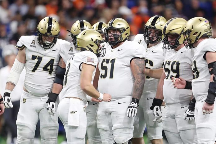 Army West Point football offensive linemen Brady Small and Teddy Williams were named to the 2027 Shriners Children's East-West Bowl 1000 list, the bowl announced.